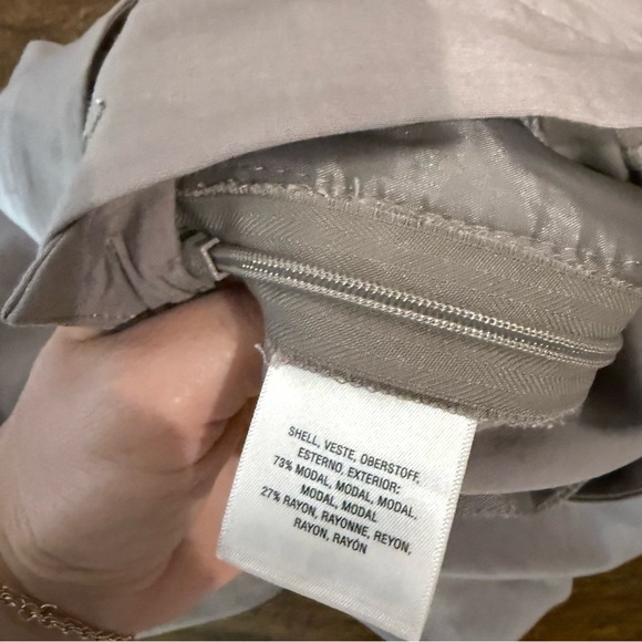 Anthropologie Elevenses Women's Wide Leg Tan Pants - Picture 8 of 9